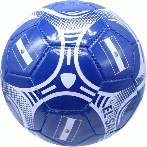 كرة قدم للتدريب الخارجي بعلم العالم وبلد السلفادور مقاس 2 مقاس فوتول (مقاس 2) in Kuwait