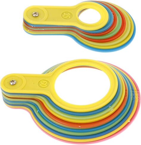 OUNONA Fruit Sorting Kit 2 Sets Fruit Measuring Circle Pear Size Measuring Ring Precision Tool in Saudi Arabia
