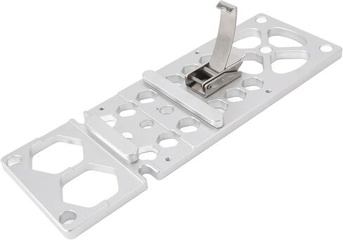 منشار دائري بالزاوية اليمنى، منشار مسار إيقاف زاوية 90 درجة، هيكل من سبائك الألومنيوم والفولاذ المقاوم للصدأ، مشبك سريع الضبط الذاتي للأعمال الخشبية، in Kuwait