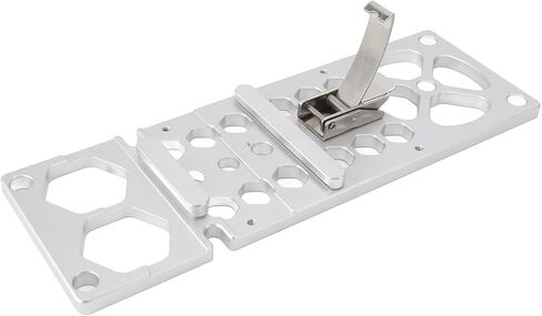 منشار دائري بالزاوية اليمنى، منشار مسار إيقاف زاوية 90 درجة، هيكل من سبائك الألومنيوم والفولاذ المقاوم للصدأ، مشبك سريع الضبط الذاتي للأعمال الخشبية، in Kuwait