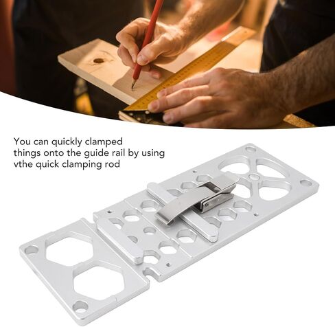 منشار دائري بالزاوية اليمنى، منشار مسار إيقاف زاوية 90 درجة، هيكل من سبائك الألومنيوم والفولاذ المقاوم للصدأ، مشبك سريع الضبط الذاتي للأعمال الخشبية، in Kuwait