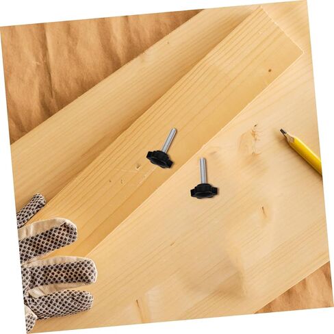 Unique Shaped Knobs Nuts Washers Knob Set Threaded Bolt Knob M8*40 * 25 Woodworking Knobs Kit for T-Track Assemblies in Saudi Arabia
