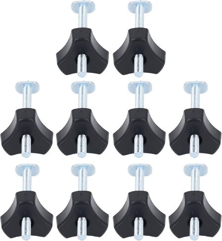 POCREATION T Track Knobs Stainless Steel M8x100mm Bolt Kit 10 Sets for Woodworking Jig Fixture in Saudi Arabia