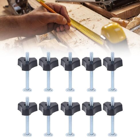 T Track Knobs Stainless Steel M8x100mm Bolt and Nut Kit Woodworking Jig Fixture Clamping Tool for Various Projects in Saudi Arabia
