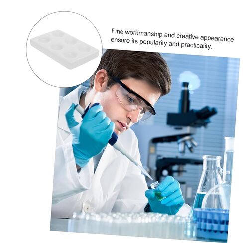 قطعة واحدة من لوحة تفاعل البورسلين متعددة الوظائف للتجارب المعملية، سطح أملس لسهولة التنظيف والمراقبة للاختبار الكيميائي وتخزين الكواشف in Kuwait