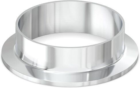 TAISHER 10 قطع 304 من الفولاذ المقاوم للصدأ 1.5 بوصة أنبوب OD Weld Clamp تركيبات الأنابيب الصحية 1.5 بوصة مشبك ثلاثي 50.5 مم شفة الطويق مع 10 قطع جوانات من السيليكون in Saudi Arabia