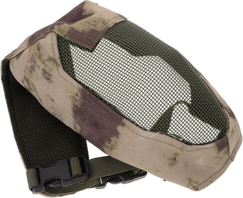 Cabilock Fencing Full Face Mesh Mask Metal Protective Cover Steel Wire Anti-Impact Guard for Outdoor Combat and Training in Saudi Arabia