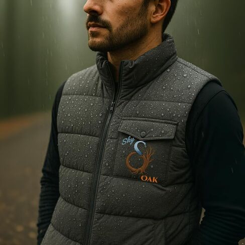 Quilted Outdoor Vest – Water-Resistant, Soft-Touch Insulation | Rooted in Strength, Made for the Journey in Saudi Arabia