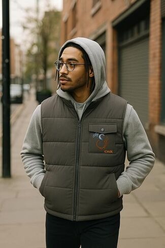 Quilted Outdoor Vest – Water-Resistant, Soft-Touch Insulation | Rooted in Strength, Made for the Journey in Saudi Arabia