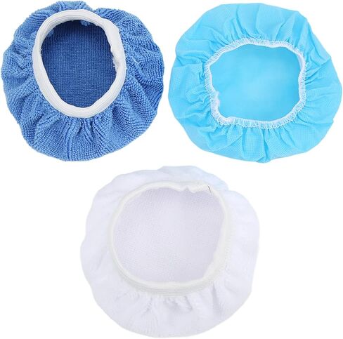 24 polishing Hoods, 6 inch/150 mm Microfibre Non Woven polishing Pads, Suitable for Various Furniture, Automobile Manufacturing, Metal, Bronze, etc. in Saudi Arabia