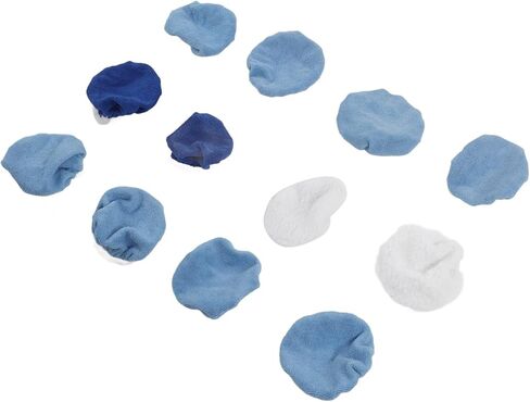 Jxngery Car Polishing Pad Bonnet Set Strong Microfiber Synthetic Fleece 12pcs for 5-6in Car Polisher in Kuwait