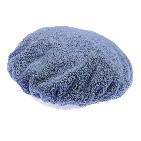 VALICLUD 5Pcs Coral Fleece Car Polishing Waxing Bonnets Pads Grey Soft Durable Reusable Grip Pads for Buffing Waxing and Detailing for Auto Interior in Saudi Arabia