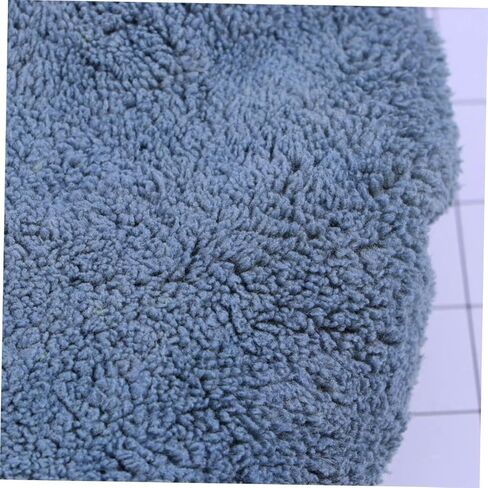 VALICLUD 5Pcs Coral Fleece Car Polishing Waxing Bonnets Pads Grey Soft Durable Reusable Grip Pads for Buffing Waxing and Detailing for Auto Interior in Saudi Arabia