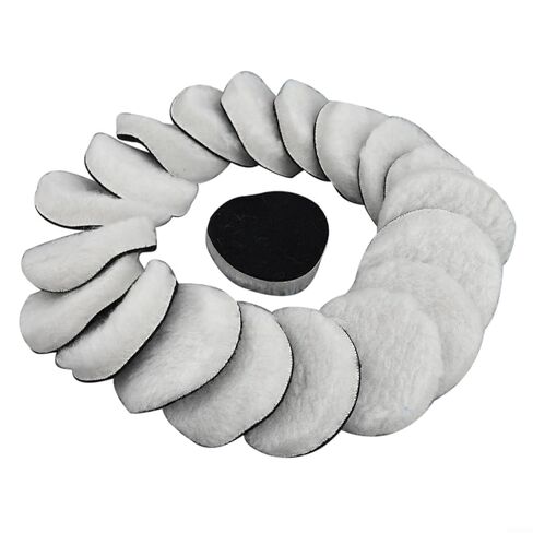 3 Inch Soft Wool Polishing Bonnets Pack of 20 for Car Care and Treatment in Kuwait