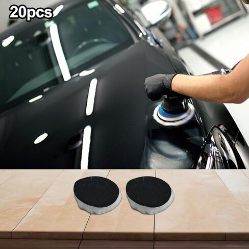 3 Inch Soft Wool Polishing Bonnets Pack of 20 for Car Care and Treatment in Kuwait