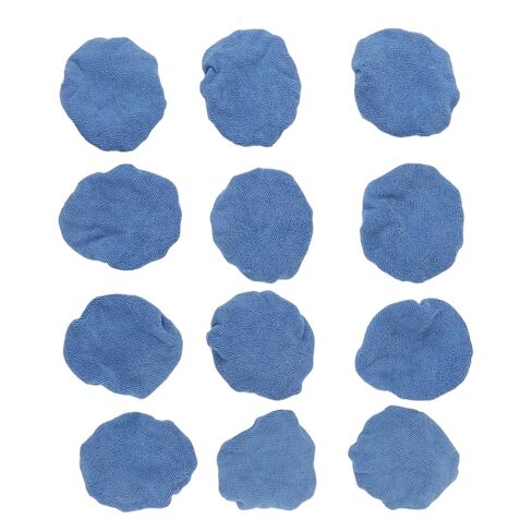 Jxngery Car Polishing Bonnets Soft Strong Adsorption Buffing Pad Cover for Car Polisher Suitable for Cars Ships Airplanes Motorcycles 12pcs in Kuwait