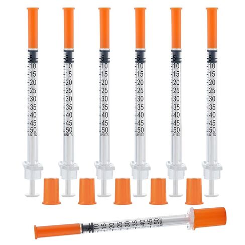 قياس سائل المختبر U-100-31G 1cc/mL، 1/4 بوصة 6 مم ملفوف بشكل فردي (عبوة من 100) in Kuwait