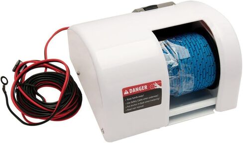 Boat Anchor Winch Saltwater Pontoon Anchor Winch for Small Boats with Wireless Remote Control Kit 25 Lbs in Saudi Arabia