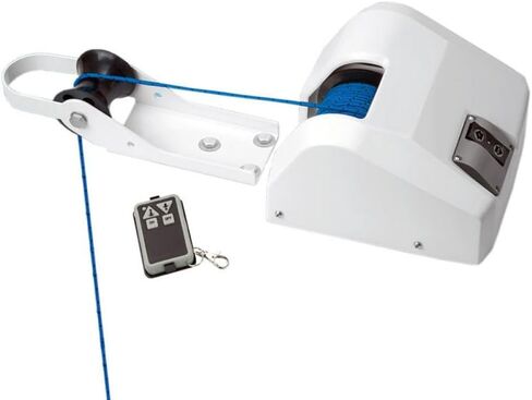 Boat Anchor Winch Saltwater Pontoon Anchor Winch for Small Boats with Wireless Remote Control Kit 25 Lbs in Saudi Arabia