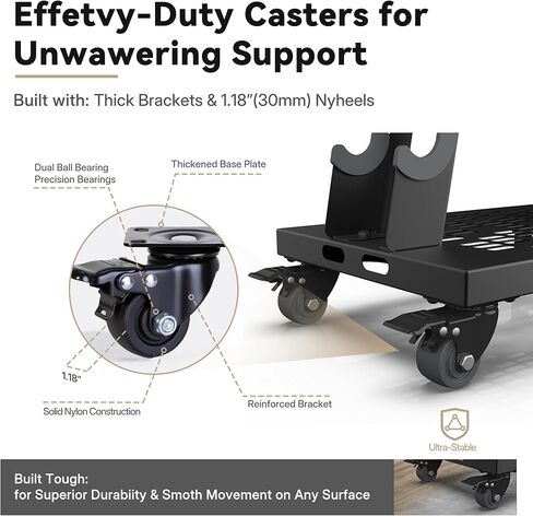 حامل دمبل بإطار A من 5 طبقات مع عجلات، سعة 300 رطل، حامل وزن متنقل مع حامل هاتف (الرف فقط) in Kuwait