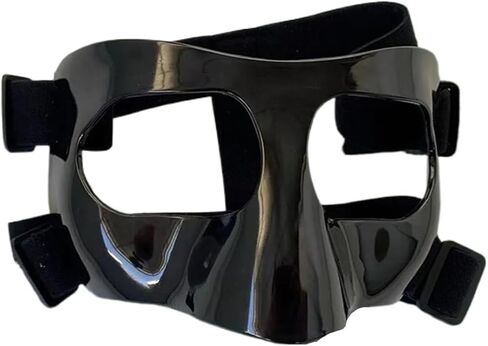 Basketball Training Mask Basketball Mask Girls Softball Protective for Broken Nose Adjustable Face Shield Guard in Kuwait