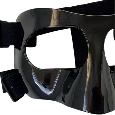 Basketball Training Mask Basketball Mask Girls Softball Protective for Broken Nose Adjustable Face Shield Guard in Kuwait