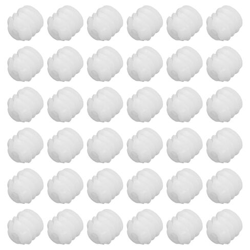 PRETYZOOM Hard Nylon Furniture Connector Nuts 0.39 Inch Pre-Inserted Fasteners for Home DIY Assembly and Furniture Manufacturing High-Strength Embedded Expansion Nuts for Stable Connections in Saudi Arabia