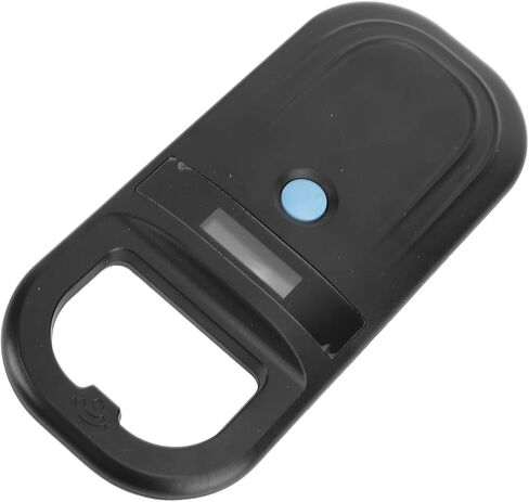 قارئ معرف الحيوان المحمول من Walfront Pet Microchip، ماسح ضوئي قابل لإعادة الشحن 134.2 كيلو هرتز مع USB C وBT للكلاب والقطط وتتبع الحياة البرية (أسود) in Kuwait
