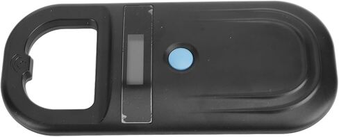 قارئ معرف الحيوان المحمول من Walfront Pet Microchip، ماسح ضوئي قابل لإعادة الشحن 134.2 كيلو هرتز مع USB C وBT للكلاب والقطط وتتبع الحياة البرية (أسود) in Kuwait