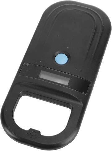 قارئ معرف الحيوان المحمول من Walfront Pet Microchip، ماسح ضوئي قابل لإعادة الشحن 134.2 كيلو هرتز مع USB C وBT للكلاب والقطط وتتبع الحياة البرية (أسود) in Kuwait
