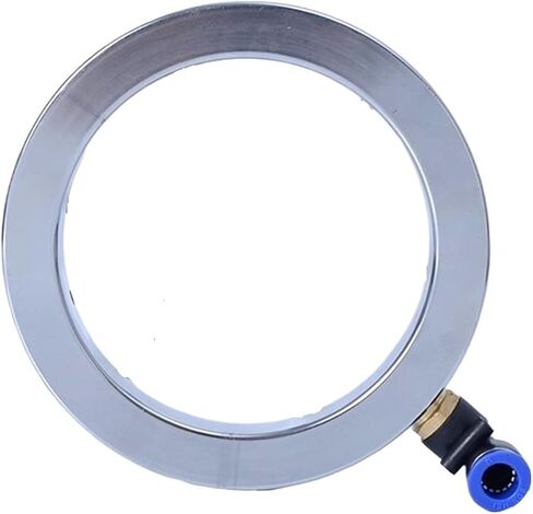 Engraving Machine spray ring Metal Stone Tool Cooling Device for Diameter 80 120 125 130 140 155 160 180 190 Spindle Hose Water Spray Ring(Silver) in Saudi Arabia