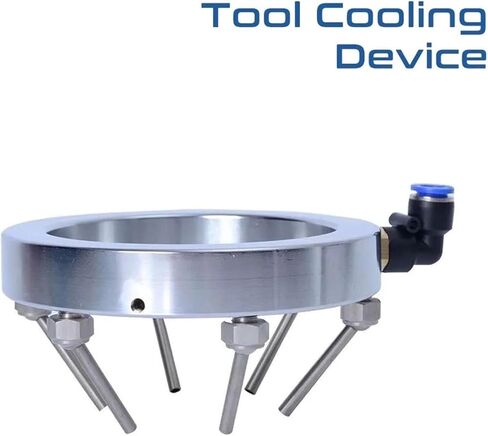 Engraving Machine spray ring Metal Stone Tool Cooling Device for Diameter 80 120 125 130 140 155 160 180 190 Spindle Hose Water Spray Ring(Silver) in Saudi Arabia