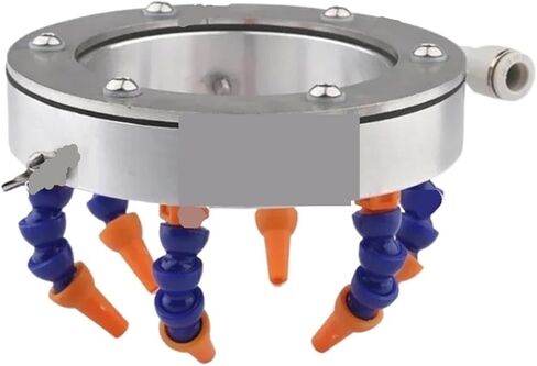 Engraving Machine spray ring 62/65/80/100/110/125/140/150mm Water Oil Cooling Liquid Coolant Pipe Hose Tube Nozzles Spray Ring(100mm) in Saudi Arabia