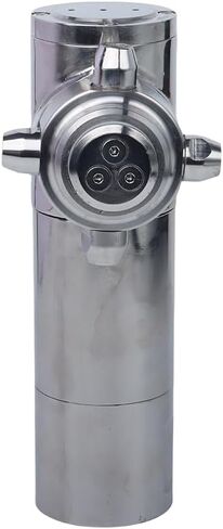 360° Rotary Tank Cleaning Nozzle, High Impact Industrial Spray Head, 1-1/2 Inch NPT Thread 316L Stainless Steel for 15.3m Diameter Tanks IBC Totes in Saudi Arabia