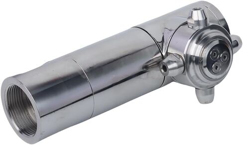 360° Rotary Tank Cleaning Nozzle, High Impact Industrial Spray Head, 1-1/2 Inch NPT Thread 316L Stainless Steel for 15.3m Diameter Tanks IBC Totes in Saudi Arabia