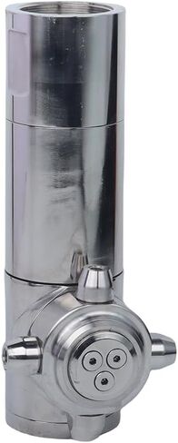 360° Rotary Tank Cleaning Nozzle, High Impact Industrial Spray Head, 1-1/2 Inch NPT Thread 316L Stainless Steel for 15.3m Diameter Tanks IBC Totes in Saudi Arabia