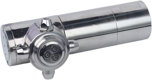 360° Rotary Tank Cleaning Nozzle, High Impact Industrial Spray Head, 1-1/2 Inch NPT Thread 316L Stainless Steel for 15.3m Diameter Tanks IBC Totes in Saudi Arabia