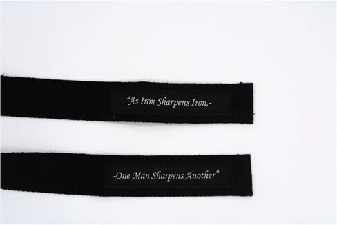 Powerlifting Christian Wrist Straps, Soft Cotton Blend Lifting Straps for Weightlifting, Gym Wrist Support for Deadlifts, Rows, and Pulling Exercises (Pair) in Saudi Arabia