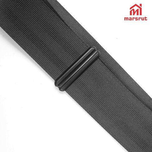 Gym Seatbelt, Leg Extension Lifting Seatbelt, Nordic Hamstring Curl Strap on Bench, 5.6ft L, Buckle Squat Collar for Workouts Machine, Home Gym Stretch & Mobilization Exercise for Men Women in Saudi Arabia