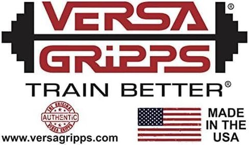 Versa Gripps® Xtreme, Made in the USA, Wrist Straps for Weightlifting Alternative, the Best Training Accessory, Platinum, R/L in Kuwait