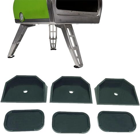 يناسب السطح والركائز المطاطية لفرن البيتزا Gozney Roccbox (عبوة من 6 قطع) in Kuwait