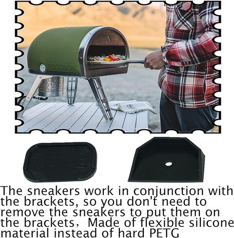 يناسب السطح والركائز المطاطية لفرن البيتزا Gozney Roccbox (عبوة من 6 قطع) in Kuwait