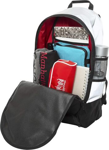 Manhattan Portage x Zoo York Skateboard Backpack Reflective Front Urban Pack with Shoe Compartment & Skateboard Straps in Saudi Arabia