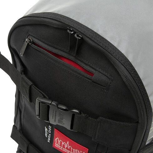 Manhattan Portage x Zoo York Skateboard Backpack Reflective Front Urban Pack with Shoe Compartment & Skateboard Straps in Saudi Arabia