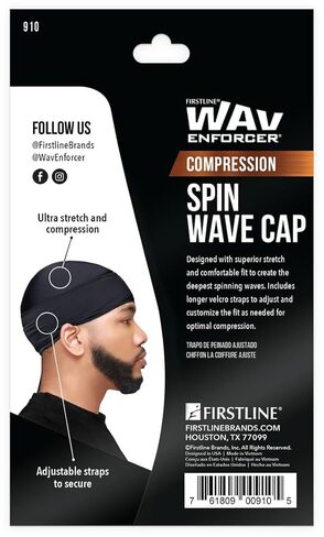 WAV ENFORCER Compression Spin Wave Cap in Kuwait