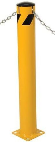 Steel Pipe Bollard with Slots 42 x 5.5 in. in Saudi Arabia