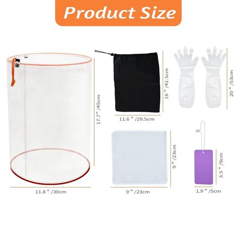 5 Gallon All-Mesh Filter Bags Set, 17 Pcs Reusable Nylon Strainer Bags, Includes Filter Screen, Storage Pouch, Gloves Bubble Bags for Hydroponics, Cold Brew Coffee, Tea,Juice (25-220 Microns) in Kuwait