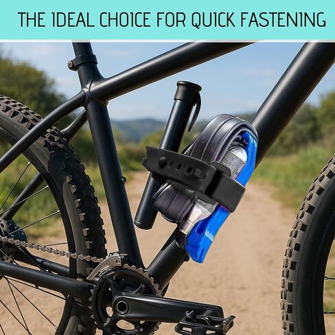 8Pcs Reusable Industrial Straps TPU Rubber Tension Strap 19.8" Adjustable Utility Straps with Buckle for Motor Gear Tightening, Welders, Skis, Garden Hoses Quick Cinch Fastening Lashing Tool in Kuwait