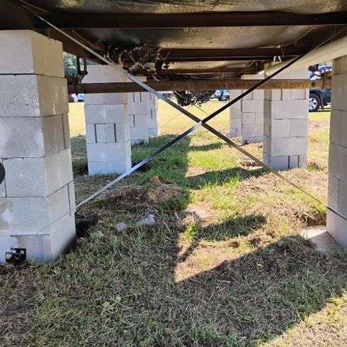 Moxweyeni 4 Pack Frame Tie Down 10' Strap with Hook Heavy Duty Construction Straps for House Framing, Bottom Flange, and Material Securement, Passenger Car, Rv, Truck, Utv, Van in Kuwait