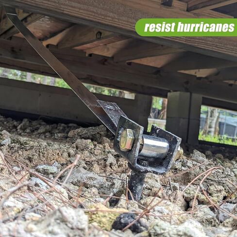 Moxweyeni 4 Pack Frame Tie Down 10' Strap with Hook Heavy Duty Construction Straps for House Framing, Bottom Flange, and Material Securement, Passenger Car, Rv, Truck, Utv, Van in Kuwait